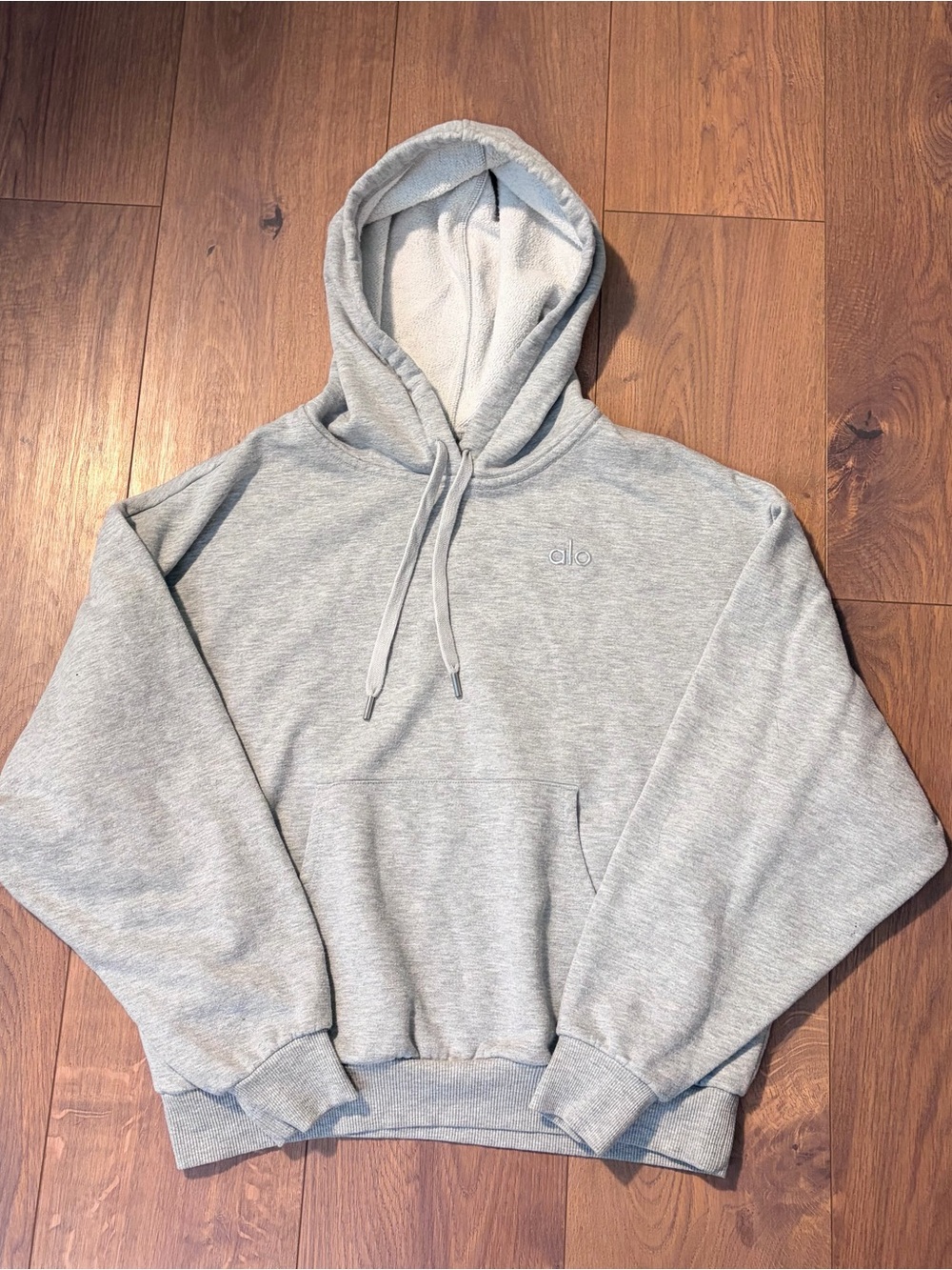 ALO Accolade Light Gray Women's Hoodie